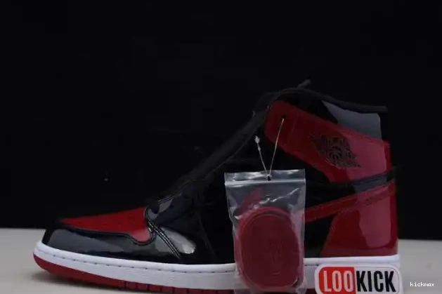 Rep OG 555088-063 Jordan Air High Bred 1 Patent 0427